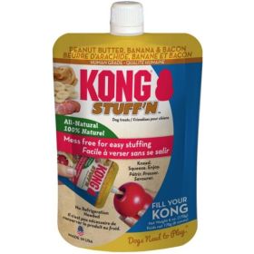 KONG Stuff'N All Natural Peanut Butter, Banana and Bacon for Dogs