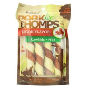 Pork Chomps Premium Pork Twistz  Bacon