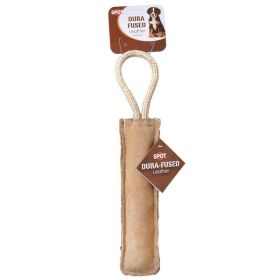 Spot Dura Fused Leather Retriever Stick Dog Toy