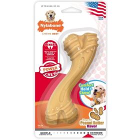 Nylabone Power chew Curvy Dental Chew Peanut Butter Flavor Giant