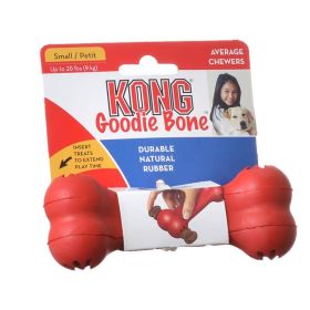 Kong Goodie Bone  Red (Option: Small  5.25" Long)