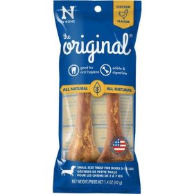 N Bone The Original Chew Bone  Chicken Flavor (Option: Small  Dogs 515 lbs (2 Pack))