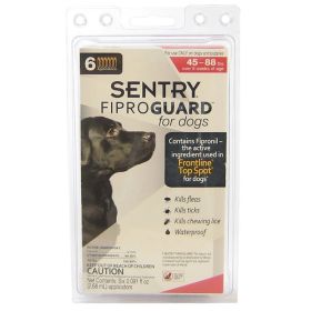 Sentry FiproGuard for Dogs (Option: Dogs 4588 lbs (6 Doses))