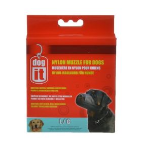 Dog It Nylon Muzzle for Dogs (Option: Large  (7.3" Long))