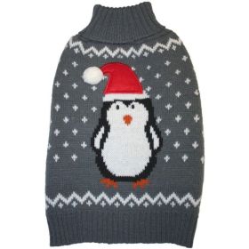 Fashion Pet Gray Penguin Dog Sweater (Option: XSmall)